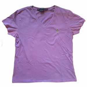Ralph Lauren Sport Tee Purple Medium